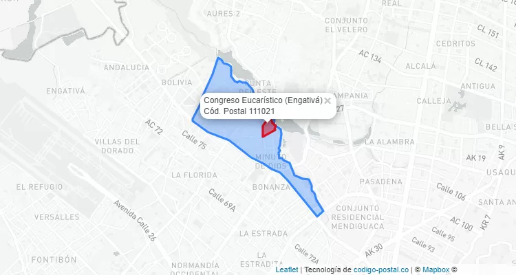 CEP Bairro Congreso Eucarístico em Engativá, Bogotá