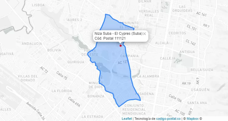 CEP Bairro Niza Suba - El Cypres em Suba, Bogotá