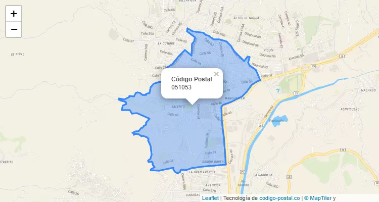ZIP Code Locality Puerto Bello, Bello