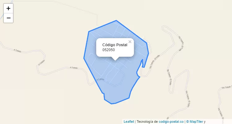 052050 ZIP Code in Colombia