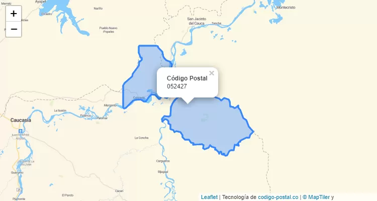 Código Postal 052427 en Colombia