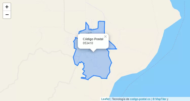 Código Postal Vereda Condor, Yondó