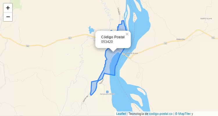 053420 ZIP Code in Colombia