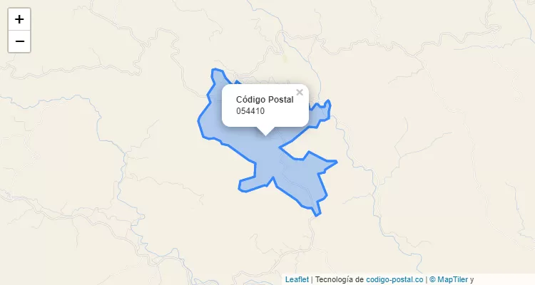 054410 ZIP Code in Colombia