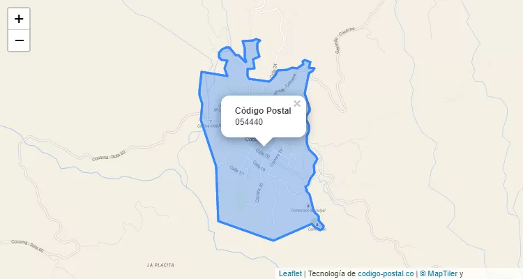Código Postal 054440 en Colombia