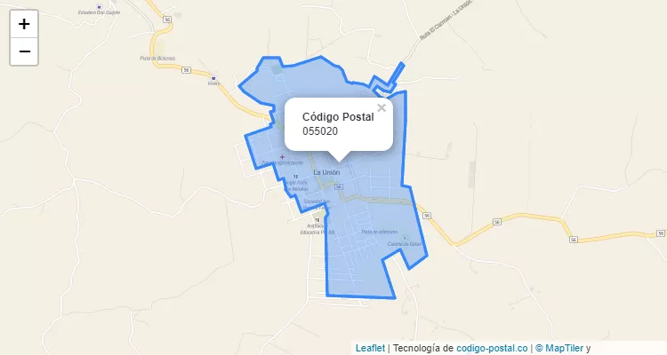 ZIP Code Neighborhood Vallejuelito, La Unión