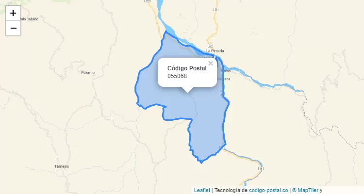 055068 ZIP Code in Colombia