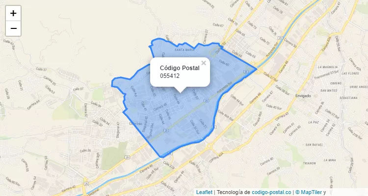 CEP Bairro El Rosario, Itagüí