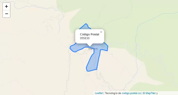 CEP 055830 na Colômbia