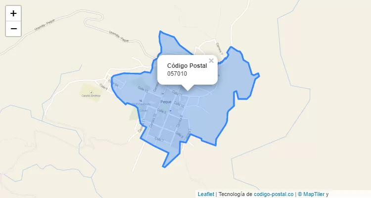CEP 057010 na Colômbia