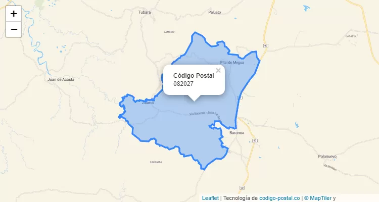 082027 ZIP Code in Colombia
