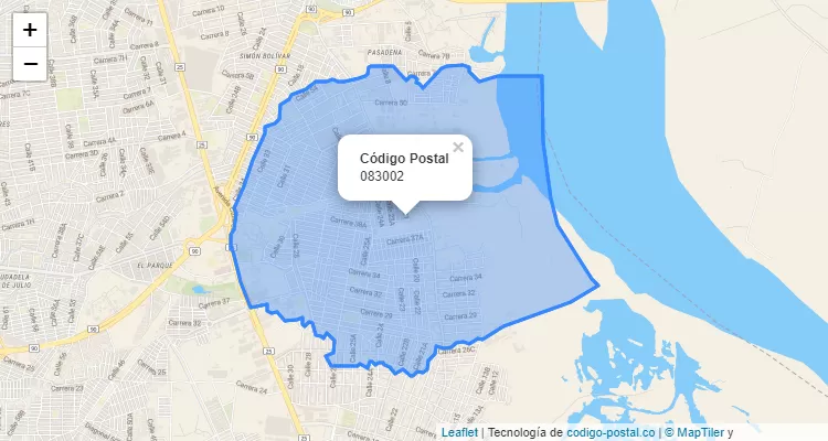 ZIP Code Locality Salamanca, Soledad
