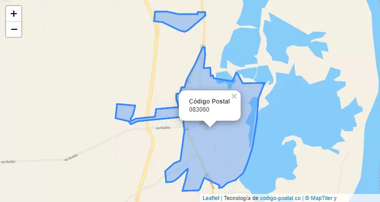 ZIP Code Locality Altamira, Santo Tomás