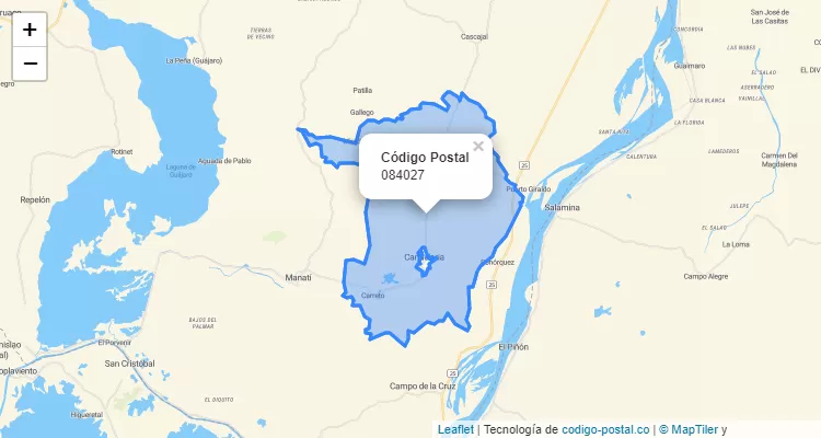084027 ZIP Code in Colombia
