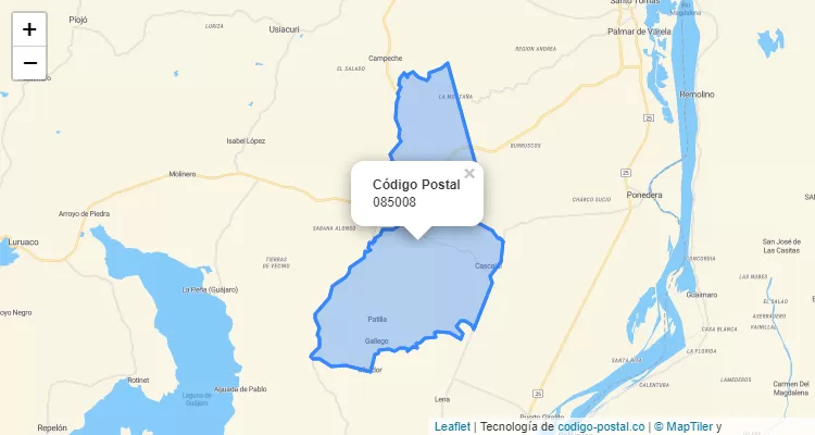 085008 ZIP Code in Colombia