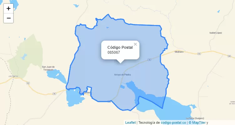 CEP 085067 na Colômbia