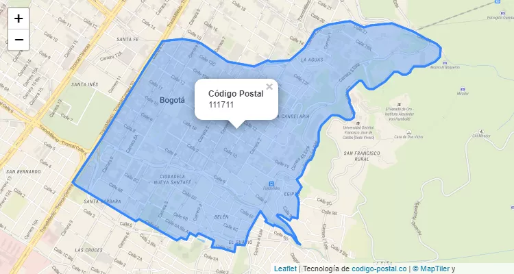 Código Postal 111711 en Colombia