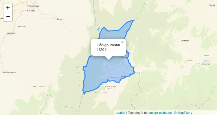 CEP Vereda Laguna Verde em Sumapaz, Bogotá
