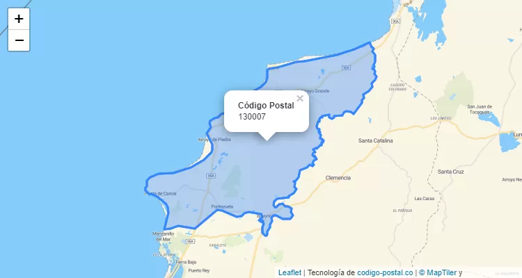 CEP 130007 na Colômbia