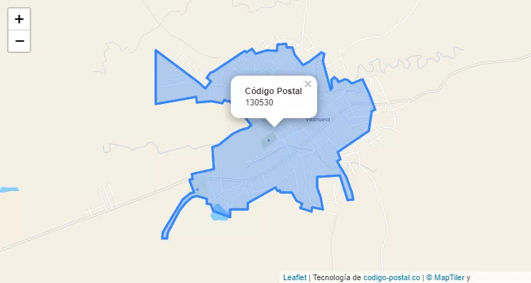 Código Postal 130530 en Colombia