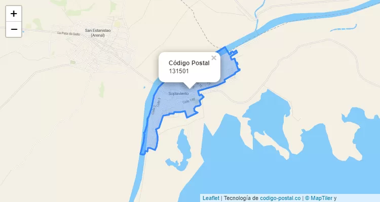131501 ZIP Code in Colombia