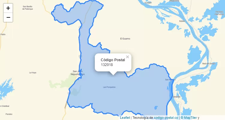 132018 ZIP Code in Colombia