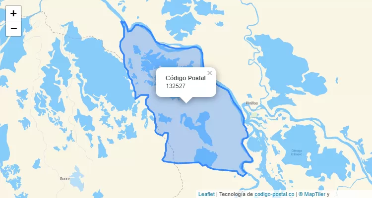 132527 ZIP Code in Colombia
