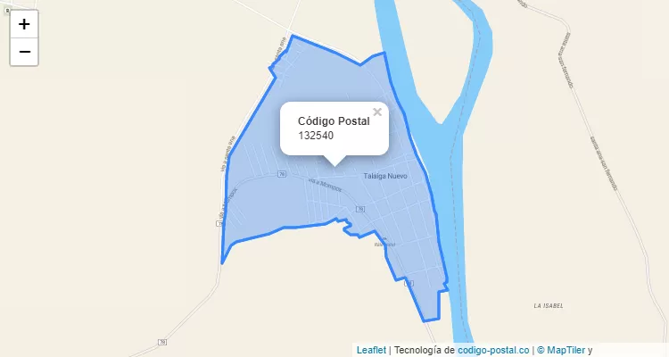 132540 ZIP Code in Colombia