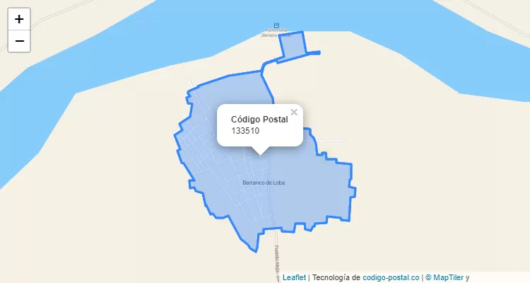 133510 ZIP Code in Colombia