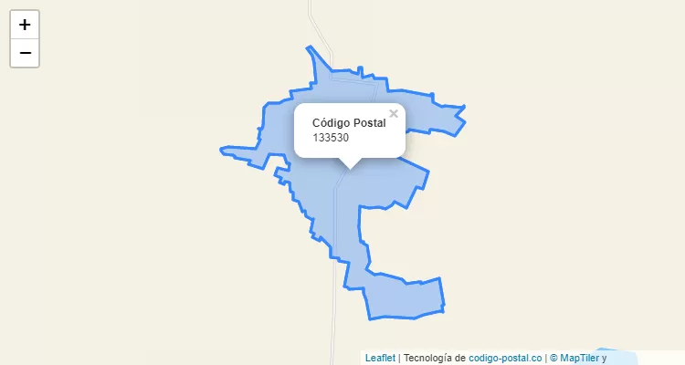 Código Postal 133530 en Colombia