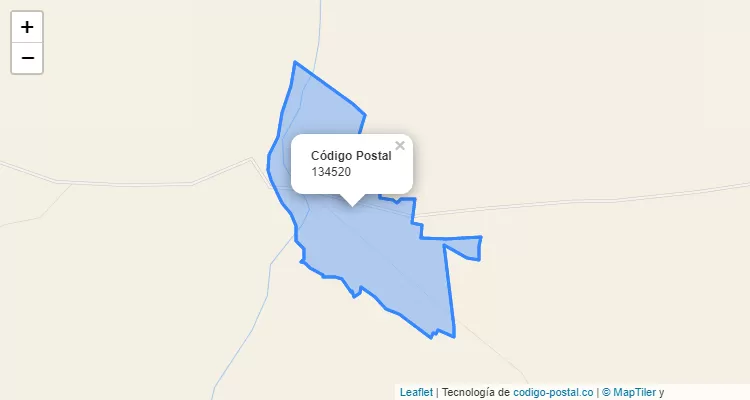 ZIP Code Neighborhood Cabecera Municipal, Arenal