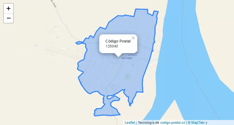 135040 ZIP Code in Colombia