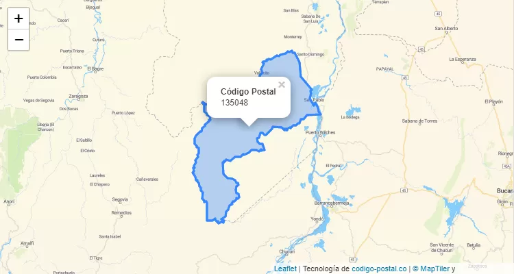 135048 ZIP Code in Colombia