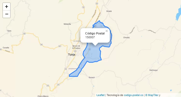 150007 ZIP Code in Colombia