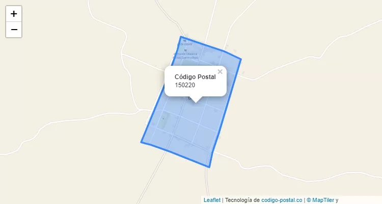 150220 ZIP Code in Colombia