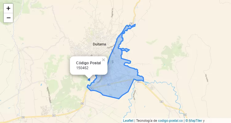 ZIP Code Locality Villa Juliana, Duitama