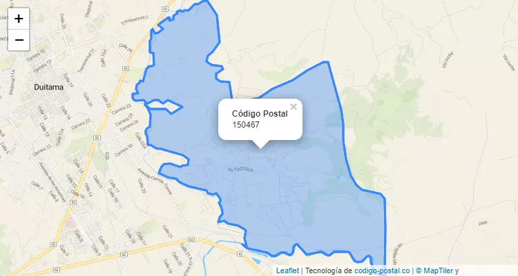 150467 ZIP Code in Colombia