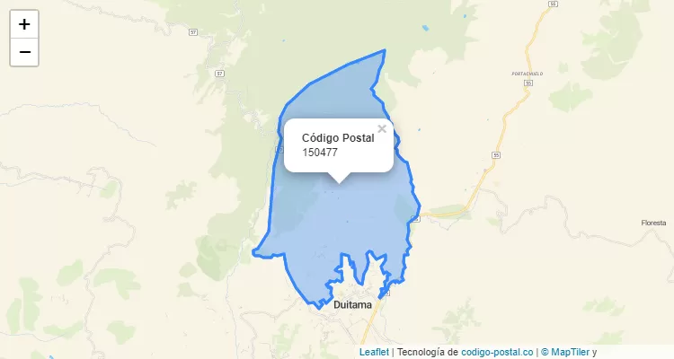 150477 ZIP Code in Colombia