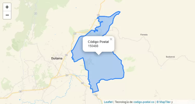 Código Postal 150488 en Colombia