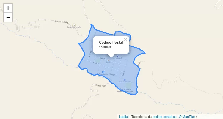 150860 ZIP Code in Colombia