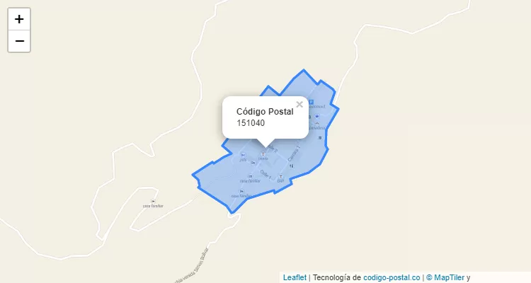 151040 ZIP Code in Colombia