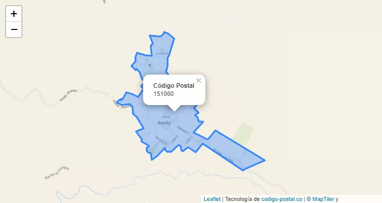 151060 ZIP Code in Colombia