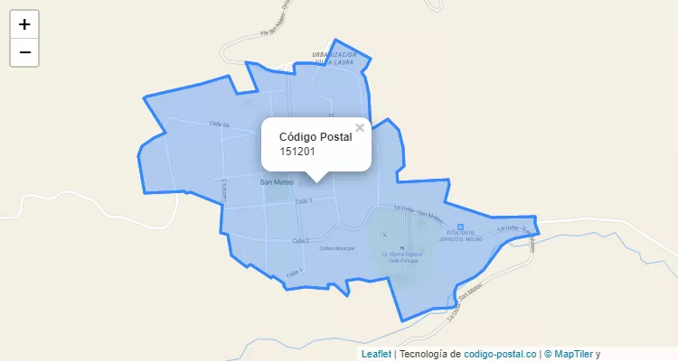 151201 ZIP Code in Colombia