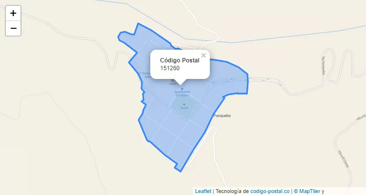 151260 ZIP Code in Colombia
