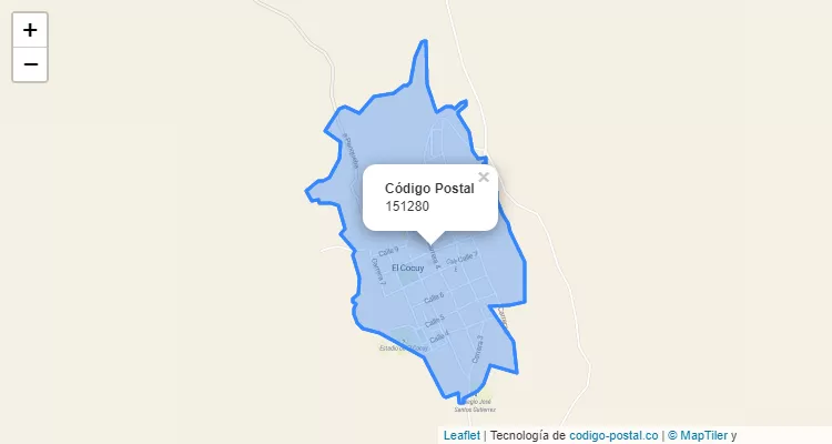 CEP 151280 na Colômbia