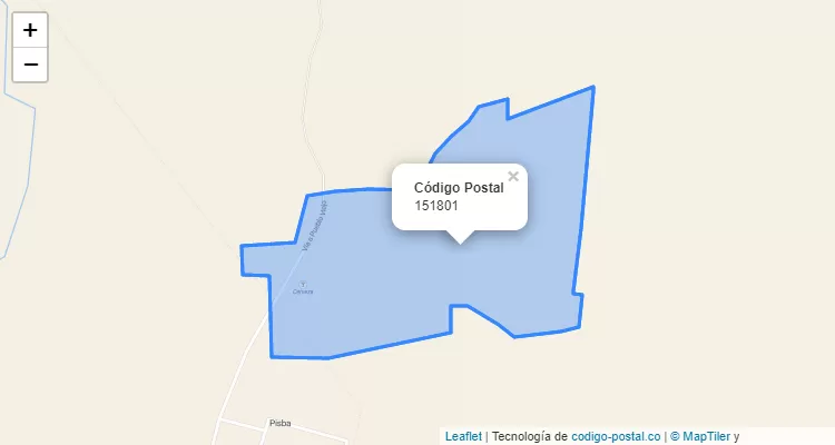 CEP 151801 na Colômbia