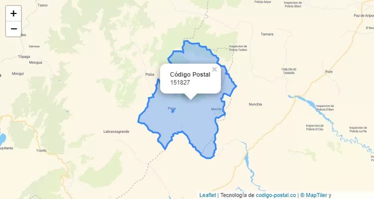 151827 ZIP Code in Colombia