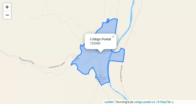 152060 ZIP Code in Colombia