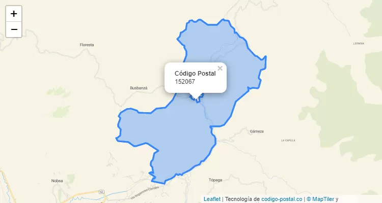 Código Postal Vereda Reyes Patria, Corrales