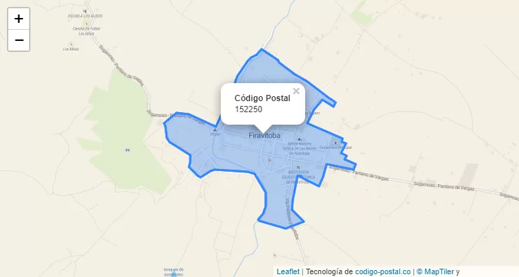 CEP 152250 na Colômbia